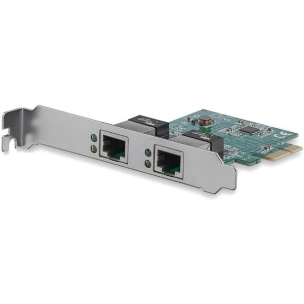 StarTech.com Dual Port Gigabit PCI Express Server Network Adapter Card - PCIe NIC - American Tech Depot