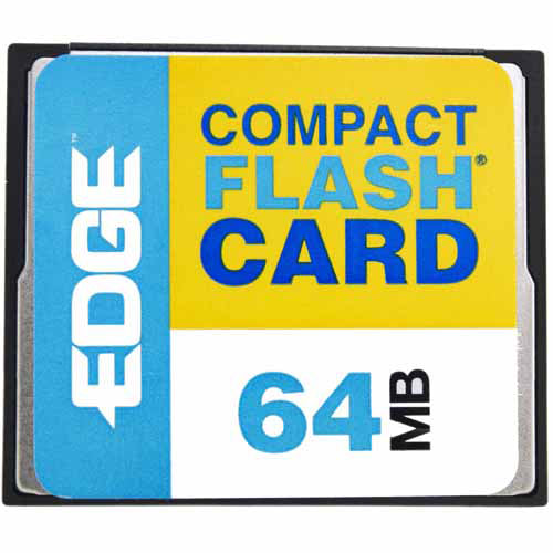 EDGE Tech 64MB Digital Media CompactFlash Card - American Tech Depot