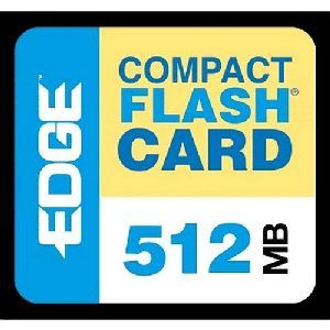 EDGE Tech 512MB Digital Media CompactFlash Card - American Tech Depot