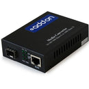 AddOn 10-100-1000Base-TX(RJ-45) to Open SFP Port Media Converter