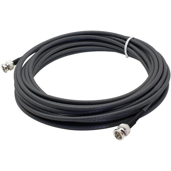 AddOn 16.4ft BNC (Male) to BNC (Male) Gray Coaxial Simplex Plenum-Rated Copper Patch Cable - American Tech Depot