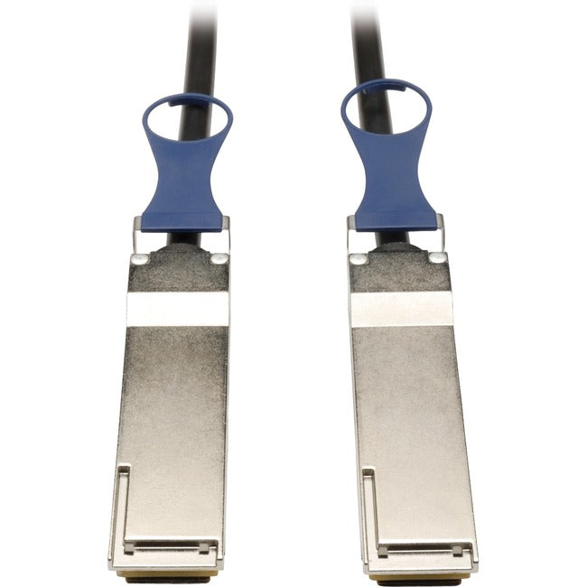 Tripp Lite QSFP+ to QSFP+ 40Gb Passive DAC Copper Infiniband Cable 20" 20IN - American Tech Depot