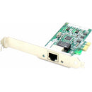 AddOn 10-100-1000Mbs Single Open RJ-45 Port 100m PCIe x4 Network Interface Card