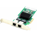 AddOn IBM 42C1780 Comparable 10-100-1000Mbs Dual Open RJ-45 Port 100m PCIe x4 Network Interface Card