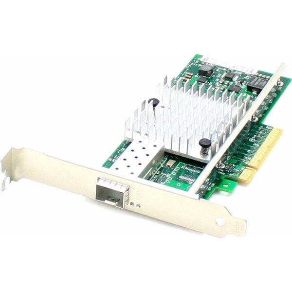 AddOn Intel E10G41BFSR Comparable 10Gbs Single SFP+ Port 300m Network Interface Card with 10GBase-SR SFP+ Transceiver