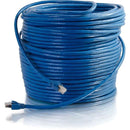 C2G 75ft Cat6 Snagless Solid Shielded Ethernet Network Patch Cable - Blue - American Tech Depot