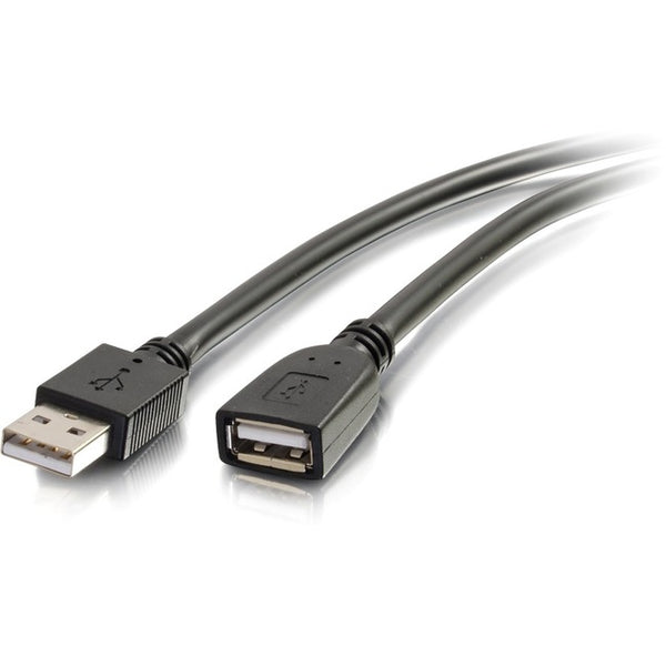 C2G 16ft USB A Male to Female Active Extension Cable - Plenum, CMP-Rated - American Tech Depot