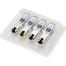 AddOn 4-Pack of HP C8S75A Compatible TAA Compliant 10-100-1000Base-TX SFP Transceiver (Copper, 100m, RJ-45)
