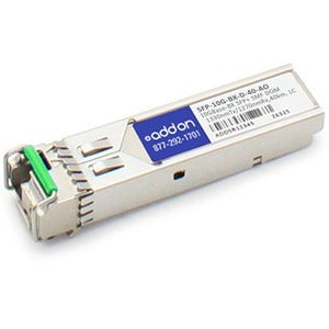 AddOn Cisco SFP-10G-BX-D-40 Compatible TAA Compliant 10GBase-BX SFP+ Transceiver (SMF, 1330nmTx-1270nmRx, 40km, LC, DOM)