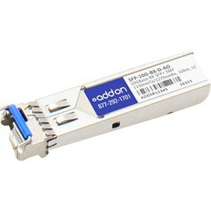 AddOn Cisco SFP-10G-BX-D Compatible TAA Compliant 10GBase-BX SFP+ Transceiver (SMF, 1330nmTx-1270nmRx, 20km, LC, DOM)