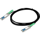 AddOn Enterasys 40GB-C0.5-QSFP Compatible TAA Compliant 40GBase-CU QSFP+ to QSFP+ Direct Attach Cable (Passive Twinax, 0.5m)