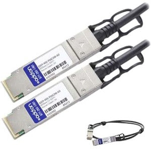 AddOn MSA and TAA Compliant 40GBase-CU QSFP+ to QSFP+ Direct Attach Cable (Passive Twinax, 2m)