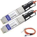 AddOn Cisco QSFP-H40G-AOC1M Compatible TAA Compliant 40GBase-AOC QSFP+ to QSFP+ Direct Attach Cable (850nm, MMF, 1m) - American Tech Depot