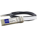 AddOn Cisco SFP-H10GB-CU.5M Compatible TAA Compliant 10GBase-CU SFP+ to SFP+ Direct Attach Cable (Passive Twinax, 0.5m) - American Tech Depot