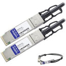 AddOn Intel XLDACBL5 Compatible TAA Compliant 40GBase-CU QSFP+ to QSFP+ Direct Attach Cable (Passive Twinax, 5m) - American Tech Depot