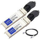 Cisco SFP-H10GB-CU2M to Brocade (Formerly) 10G-SFPP-TWX-0201 Compatible TAA Compliant 10GBase-CU SFP+ to SFP+ Direct Attach Cable (Active Twinax, 2m)