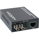 AddOn 10-100-1000Base-TX(RJ-45) to 1000Base-LX(ST) SMF 1310nm 20km Media Converter