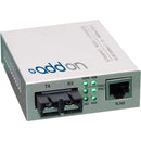 AddOn 10-100-1000Base-TX(RJ-45) to 1000Base-MX(SC) MMF 1310nm 2km Media Converter