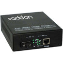 AddOn 10-100-1000Base-TX(RJ-45) to 1000Base-LX(SC) SMF 1310nm 10km POE Media Converter
