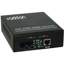 AddOn 10-100-1000Base-TX(RJ-45) to 1000Base-SX(ST) MMF 850nm 550m POE Media Converter