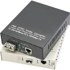 AddOn 2 10-100-1000Base-TX(RJ-45) to 2 1000Base-BXU(ST) SMF 1310nmTX-1550nmRX 20km Industrial Media Converter