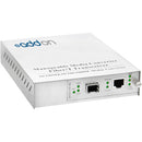 AddOn 10-100-1000Base-TX(RJ-45) to Open SFP Port Managed Media Converter