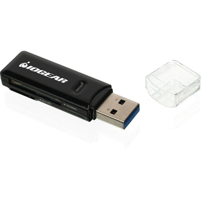 IOGEAR Compact USB 3.0 SDXC-MicroSDXC Card Reader-Writer