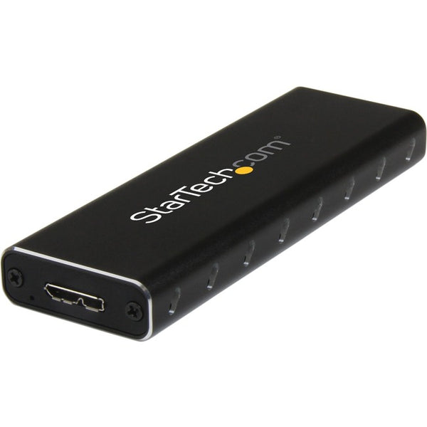 StarTech.com M.2 SSD Enclosure for M.2 SATA SSDs - USB 3.0 (5Gbps) with UASP - External M.2 SSD Enclosure - Aluminum - American Tech Depot