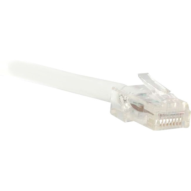 ENET Cat5e White 5 Foot Non-Booted (No Boot) (UTP) High-Quality Network Patch Cable RJ45 to RJ45 - 5Ft - American Tech Depot