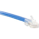 ENET Cat5e Blue 14 Foot Non-Booted (No Boot) (UTP) High-Quality Network Patch Cable RJ45 to RJ45 - 14Ft - American Tech Depot