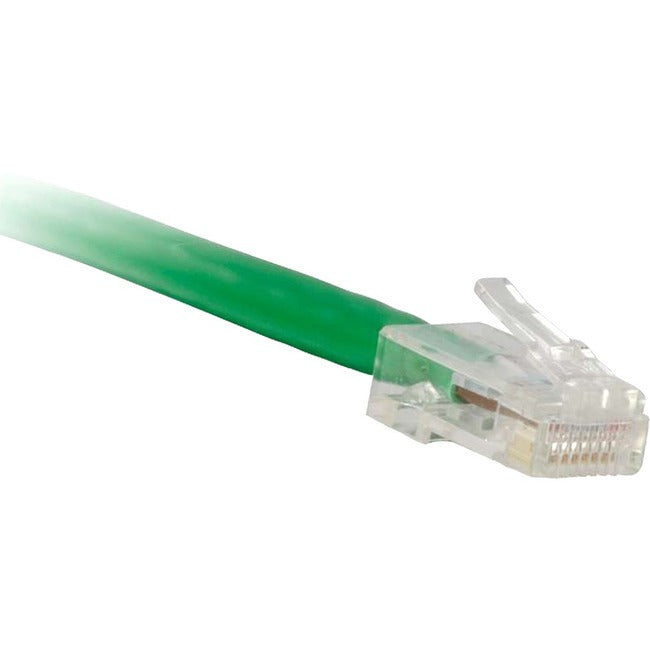 ENET Cat5e Green 3 Foot Non-Booted (No Boot) (UTP) High-Quality Network Patch Cable RJ45 to RJ45 - 3Ft - American Tech Depot