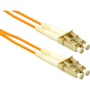 ENET 5M LC-LC Duplex Multimode 50-125 OM2 or Better Orange Fiber Patch Cable 5 meter LC-LC Individually Tested - American Tech Depot