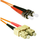 ENET 5M SC-ST Duplex Multimode 62.5-125 OM1 or Better Orange Fiber Patch Cable 5 meter SC-ST Individually Tested - American Tech Depot