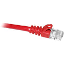 ENET Cat5e Red 50 Foot Patch Cable with Snagless Molded Boot (UTP) High-Quality Network Patch Cable RJ45 to RJ45 - 50Ft - American Tech Depot
