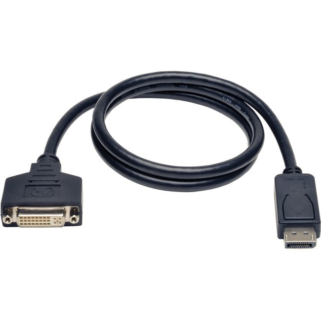 Tripp Lite 3ft DisplayPort to DVI Adapter Converter DP to DVI M-F 3' - American Tech Depot