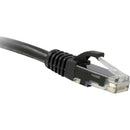 ENET Cat6 Black 50 Foot Patch Cable with Snagless Molded Boot (UTP) High-Quality Network Patch Cable RJ45 to RJ45 - 50Ft - American Tech Depot