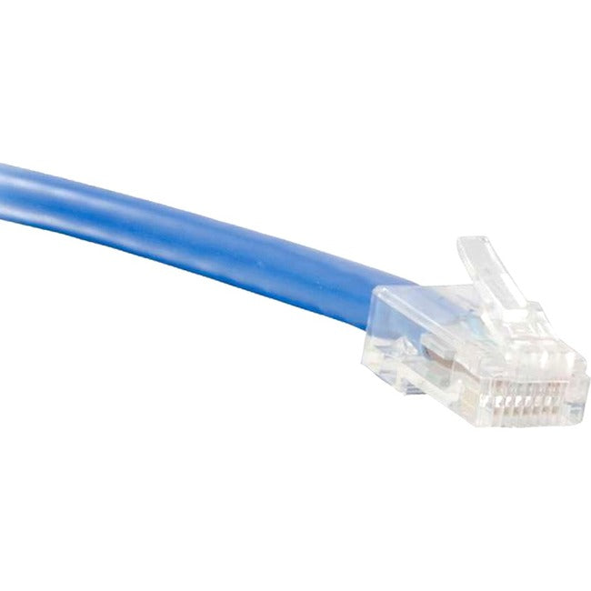 ENET Cat6 Blue 3 Foot Non-Booted (No Boot) (UTP) High-Quality Network Patch Cable RJ45 to RJ45 - 3Ft - American Tech Depot