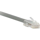 ENET Cat6 Gray 10 Foot Non-Booted (No Boot) (UTP) High-Quality Network Patch Cable RJ45 to RJ45 - 10Ft - American Tech Depot