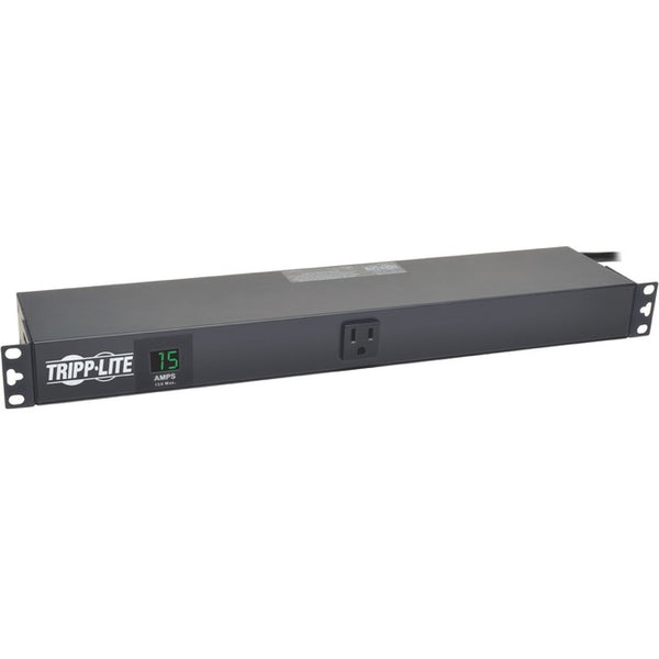 Tripp Lite PDU Metered 120V 15A 5-15R 13 Outlet 5-15P Horizontal 1URM - American Tech Depot