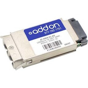 AddOn Allied Telesis AT-G8SX-01 Compatible TAA Compliant 1000Base-SX GBIC Transceiver (MMF, 850nm, 550m, SC)