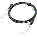 AddOn MSA and TAA Compliant 56GBase-CU QSFP+ to QSFP+ Direct Attach Cable (Passive Twinax, 2m) - American Tech Depot