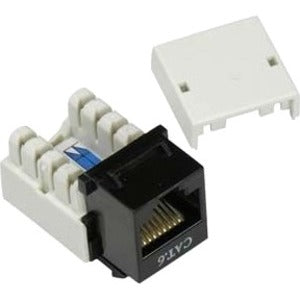 Unirise Cat5e Keystone Jack 110 Type Punch Down, Blue - American Tech Depot