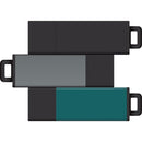 Centon 8GB USB 2.0 Pro2 3Pk (Black, Grey, Teal)