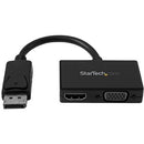 StarTech.com Travel A-V Adapter: 2-in-1 DisplayPort to HDMI or VGA - American Tech Depot