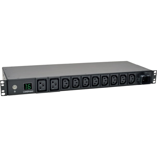 Tripp Lite PDU Metered 200V-240V 16A IEC-309 8 C13; 2 C19 Horizontal 1URM - American Tech Depot