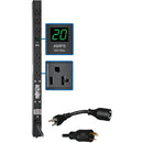 Tripp Lite PDU Metered 120V 20A 5-15-20R 6 Outlet L5-20P 24" Height 0URM - American Tech Depot