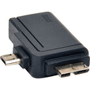 Tripp Lite 2-in-1 OTG Adapter USB 3.0 Micro B & USB 2.0 Micro B to USB A - American Tech Depot