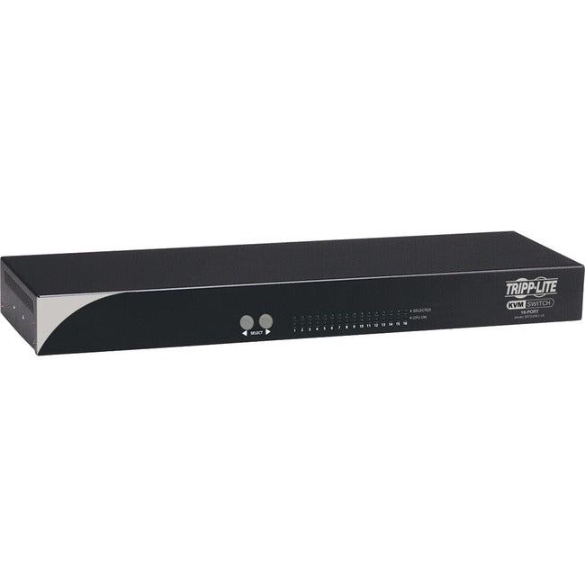 Tripp Lite 16-Port Cat5 KVM Switch PS2 to USB Input Adapter 1URM Rackmount