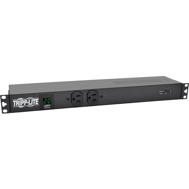 Tripp Lite PDU Metered Isobar Surge 120V 20A 12 5-20R; 2 5-15R L5-20P 1URM - American Tech Depot