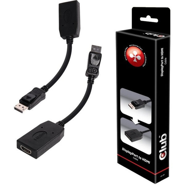 Club 3D DisplayPort to HDMI Adapter Cable - American Tech Depot